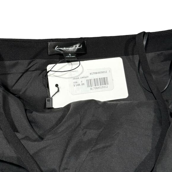 NWT! Line & Dot Vaughn Sleek Jumpsuit in Black - Size Small - Picture 15 of 15